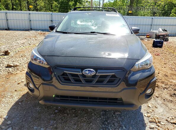 JF2GTHSCXNH255602 2022 SUBARU CROSSTREK Black Դիմացի տեսք