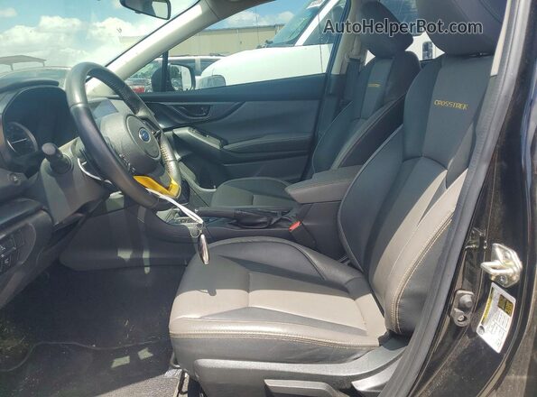 JF2GTHSCXNH264512 2022 SUBARU CROSSTREK Черный Вид салона спереди