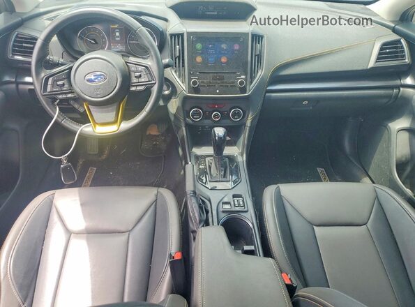 JF2GTHSCXNH264512 2022 SUBARU CROSSTREK Черный Вид панели приборов