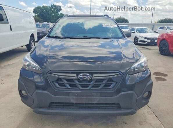 JF2GTHSCXNH264512 2022 SUBARU CROSSTREK Черный Вид спереди
