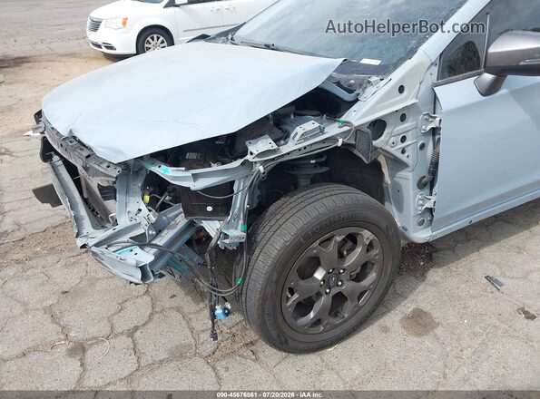JF2GTHSCXPH223879 2023 SUBARU CROSSTREK Blue Front view