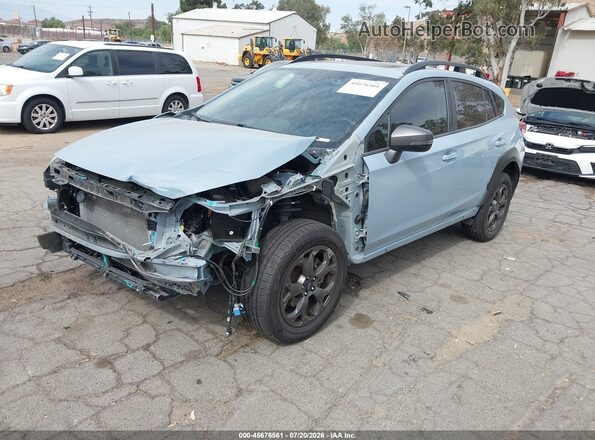 JF2GTHSCXPH223879 2023 SUBARU CROSSTREK Blue Front left
