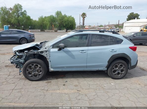 JF2GTHSCXPH223879 2023 SUBARU CROSSTREK Blue 360 interior view