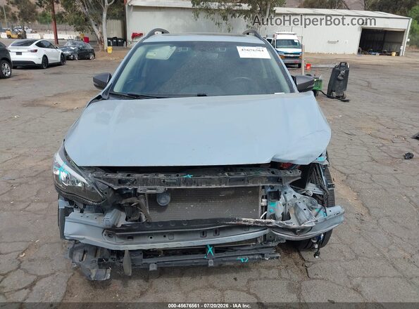 JF2GTHSCXPH223879 2023 SUBARU CROSSTREK Blue Instrument cluster view