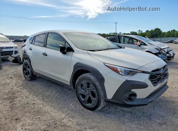 JF2GUABC0R8329264 2024 SUBARU CROSSTREK Белый Передняя правая четверть