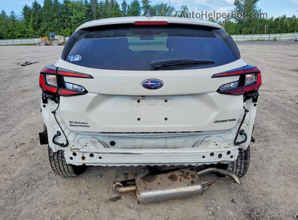 JF2GUABC0R8329264 2024 SUBARU CROSSTREK Белый Вид сзади