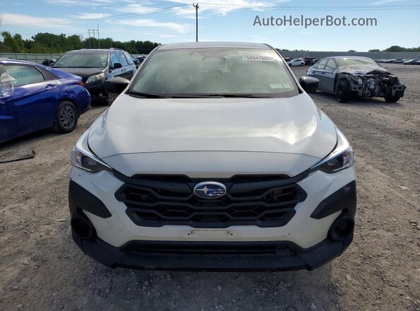 JF2GUABC0R8329264 2024 SUBARU CROSSTREK Белый Вид спереди