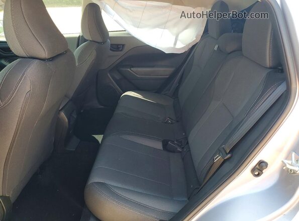 JF2GUABC0R8349644 2024 SUBARU CROSSTREK Silver Rear seats view
