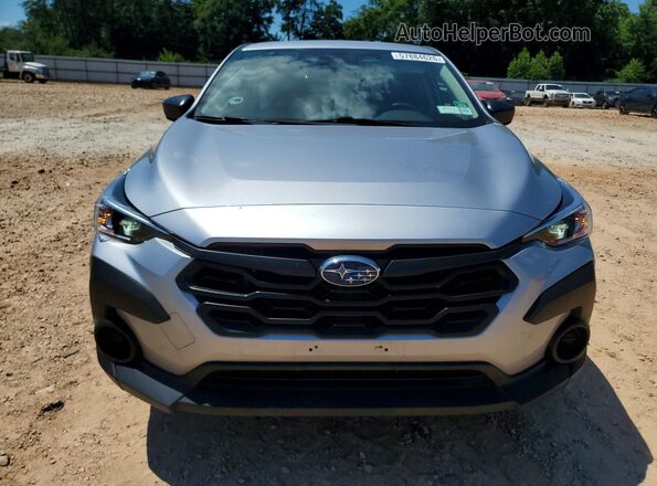 JF2GUABC0R8349644 2024 SUBARU CROSSTREK Silver Front view