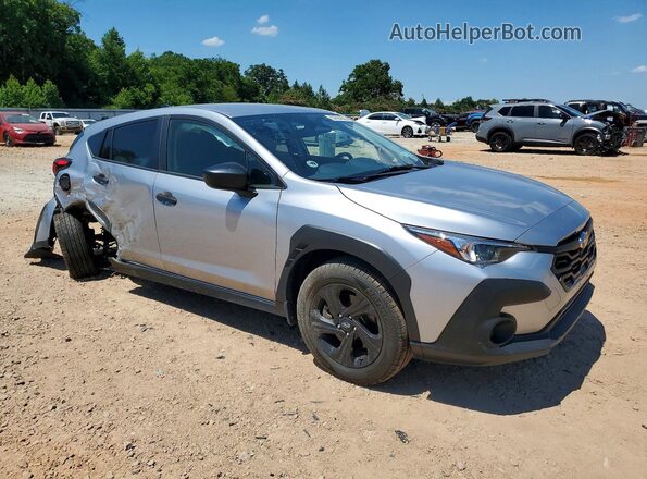 JF2GUABC0R8349644 2024 SUBARU CROSSTREK Silver Front right