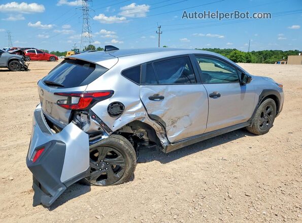 JF2GUABC0R8349644 2024 SUBARU CROSSTREK Silver Rear right