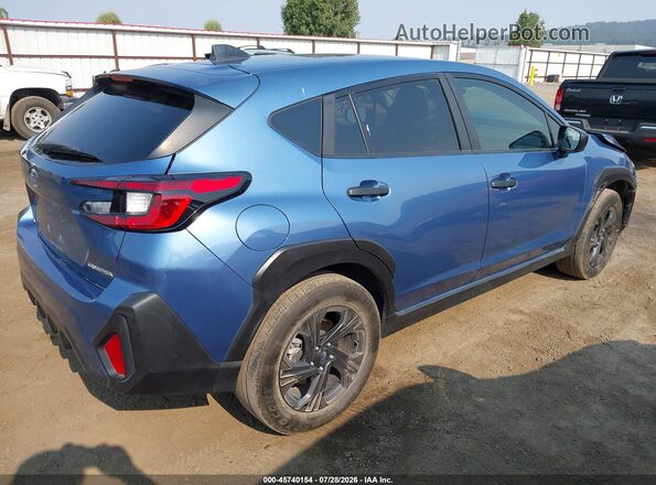 JF2GUABC0RH379355 2024 SUBARU CROSSTREK Blue Rear right