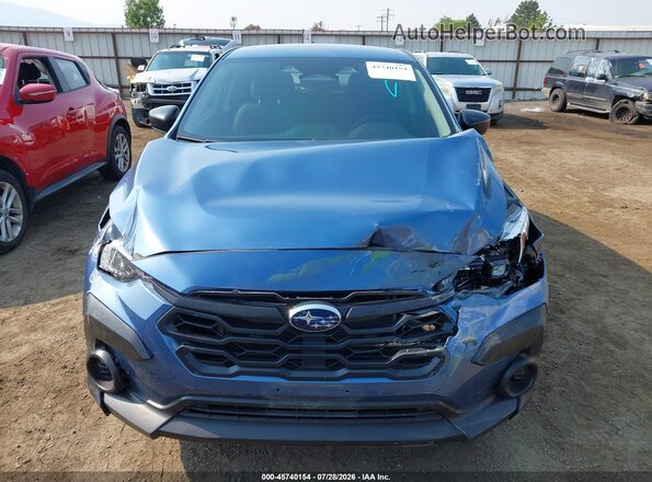 JF2GUABC0RH379355 2024 SUBARU CROSSTREK Blue Instrument cluster view