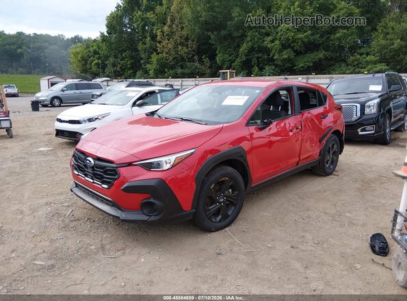 JF2GUABC1R8877662 2024 SUBARU CROSSTREK Red Передня ліва чверть