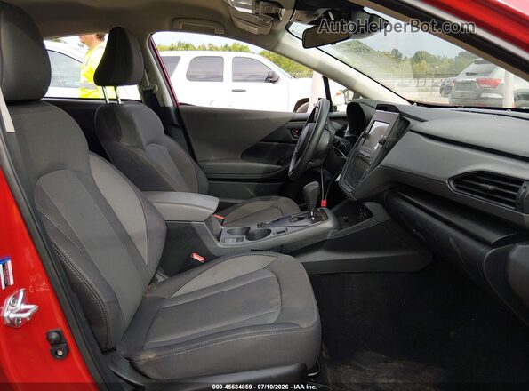 JF2GUABC1R8877662 2024 SUBARU CROSSTREK Red Вид салону спереду