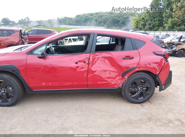JF2GUABC1R8877662 2024 SUBARU CROSSTREK Red Вид спереду