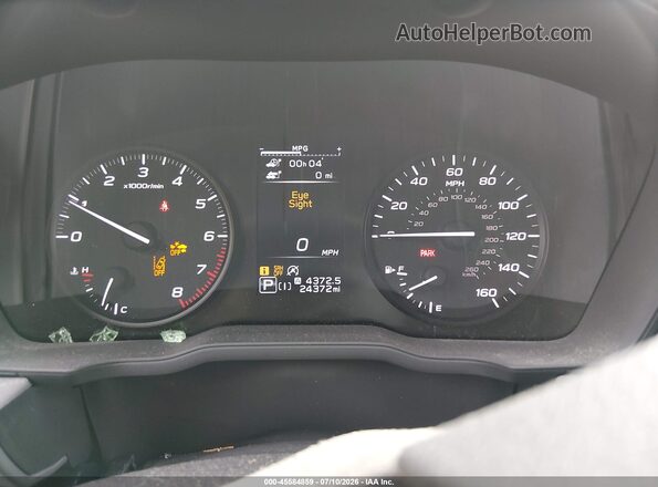 JF2GUABC1R8877662 2024 SUBARU CROSSTREK Red Вид задніх сидінь
