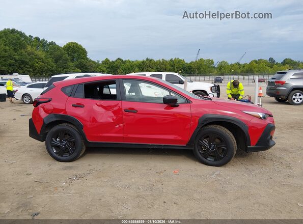 JF2GUABC1R8877662 2024 SUBARU CROSSTREK Red Вид задньої частини салону