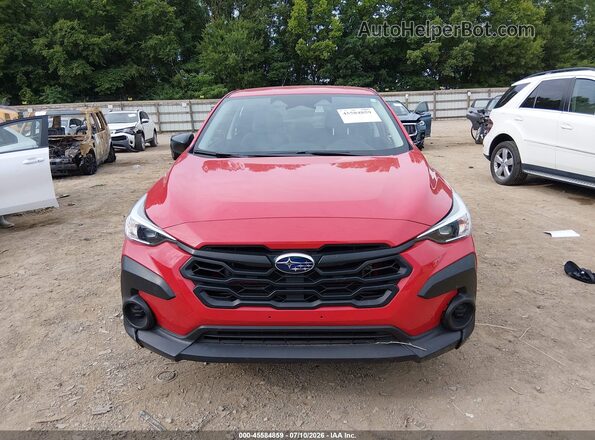 JF2GUABC1R8877662 2024 SUBARU CROSSTREK Red Вид щитка приладів