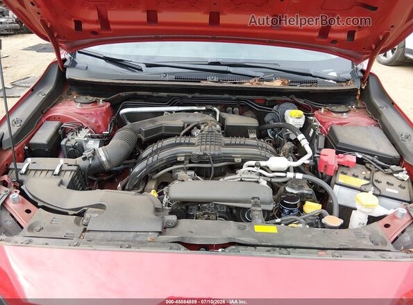 JF2GUABC1R8877662 2024 SUBARU CROSSTREK Red Вид ззаду