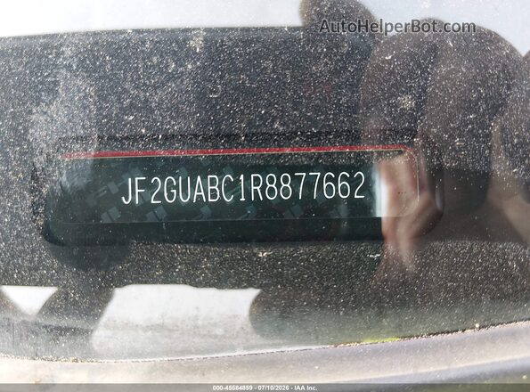 JF2GUABC1R8877662 2024 SUBARU CROSSTREK Red Вид підкапотного простору