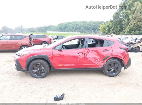 JF2GUABC1R8877662 2024 SUBARU CROSSTREK Red Панорамний вид салону 360°