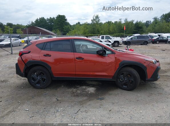 JF2GUABC1SH329246 2025 SUBARU CROSSTREK Orange Սալոնի 360 աստիճան տեսք