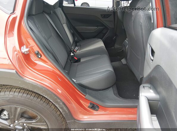 JF2GUABC1SH329246 2025 SUBARU CROSSTREK Orange VIN կոդի պիտակի տեսք