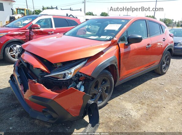 JF2GUABC2SH309023 2025 SUBARU CROSSTREK Orange Առջևի ձախ երեք քառորդ տեսարան
