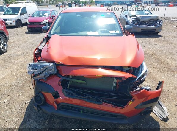 JF2GUABC2SH309023 2025 SUBARU CROSSTREK Orange Սարքավորումների վահանակի տեսք
