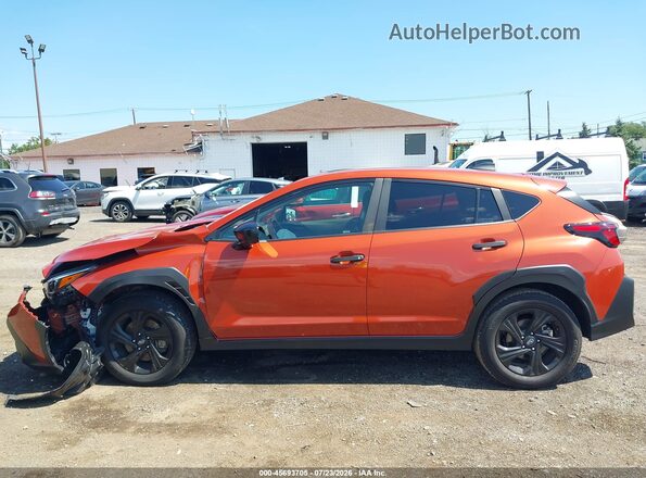 JF2GUABC2SH309023 2025 SUBARU CROSSTREK Orange Սալոնի 360 աստիճան տեսք