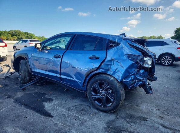 JF2GUABC4RH244136 2024 SUBARU CROSSTREK Blue Rear left