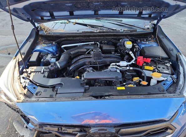 JF2GUABC4RH244136 2024 SUBARU CROSSTREK Blue Engine compartment view