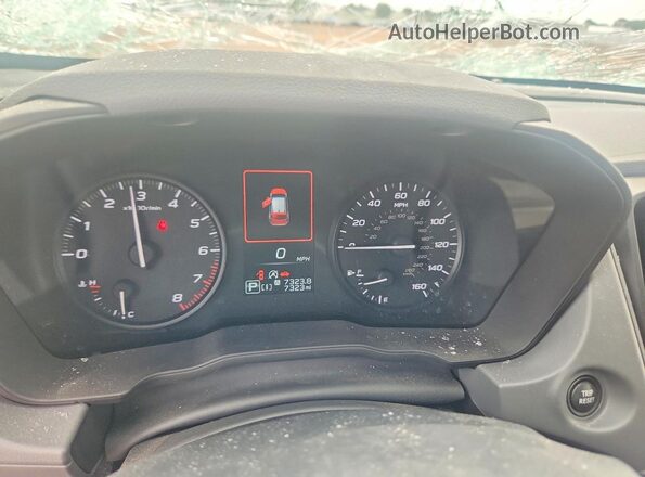 JF2GUABC4RH898859 2024 SUBARU CROSSTREK White Instrument cluster view