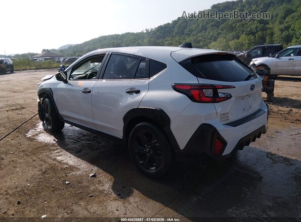 JF2GUABC4SH294735 2025 SUBARU CROSSTREK White უკანა მარცხენა