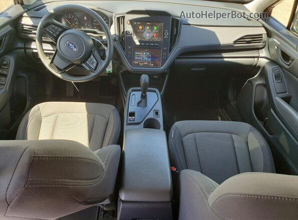 JF2GUABC6R8871369 2024 SUBARU CROSSTREK Silver Vista del salpicadero