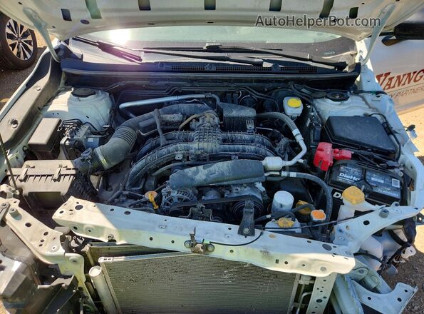 JF2GUABC7R8314406 2024 SUBARU CROSSTREK White უკანა სალონის ხედი