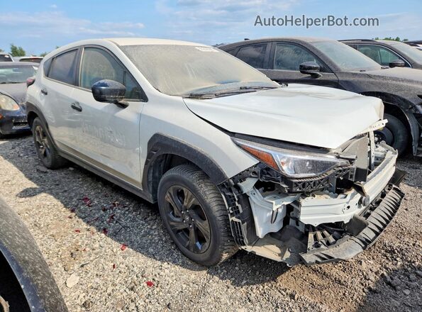 JF2GUABC7R8314406 2024 SUBARU CROSSTREK White წინა მარჯვენა