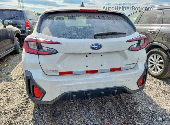 JF2GUABC7R8314406 2024 SUBARU CROSSTREK White უკანა ხედი