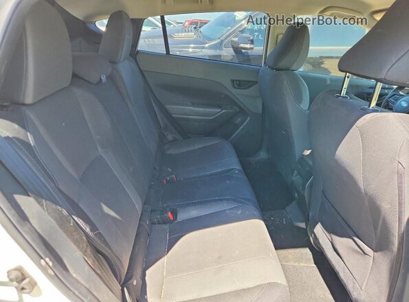 JF2GUABC7R8314406 2024 SUBARU CROSSTREK White უკანა სავარძლების ხედი