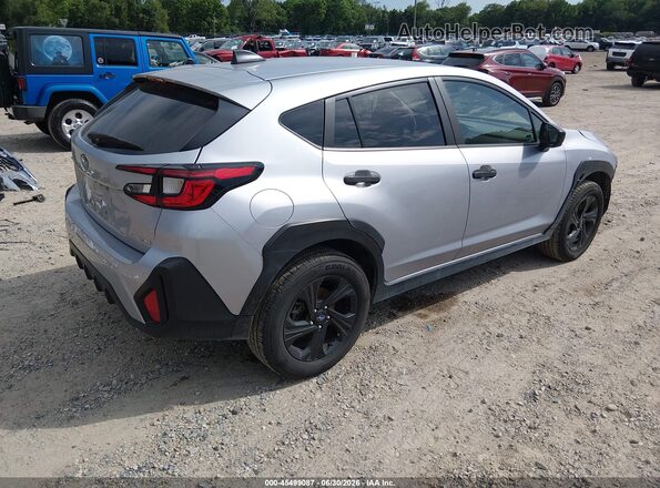 JF2GUABC7S8336377 2025 SUBARU CROSSTREK Silver უკანა მარჯვენა