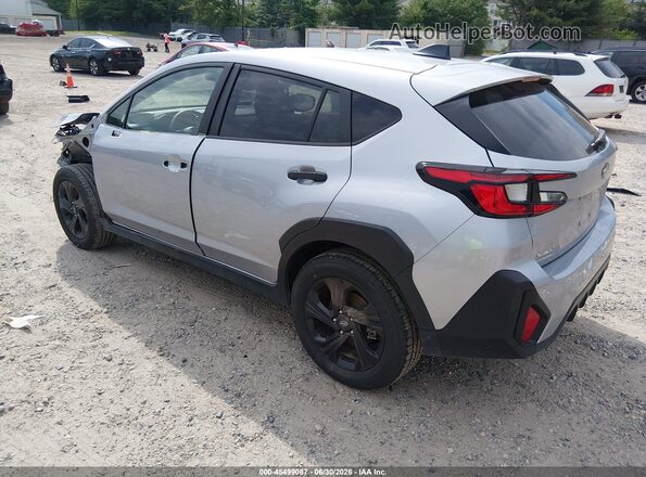 JF2GUABC7S8336377 2025 SUBARU CROSSTREK Silver უკანა მარცხენა