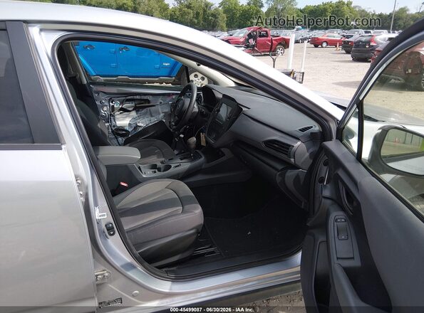 JF2GUABC7S8336377 2025 SUBARU CROSSTREK Silver წინა სალონის ხედი