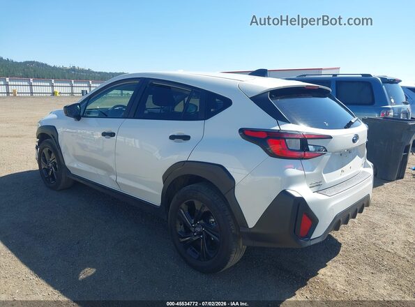 JF2GUABC7SH220869 2025 SUBARU CROSSTREK White Հետևի ձախ