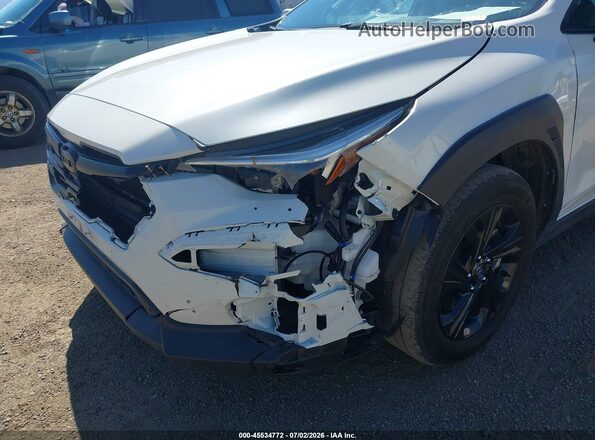 JF2GUABC7SH220869 2025 SUBARU CROSSTREK White Դիմացի տեսք