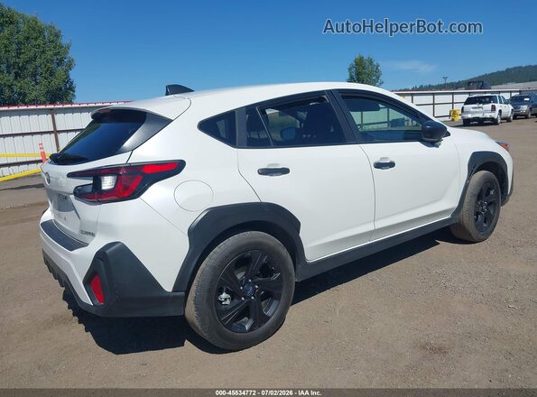 JF2GUABC7SH220869 2025 SUBARU CROSSTREK White Հետևի աջ