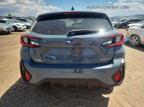 JF2GUABC8R8284221 2024 SUBARU CROSSTREK Blue უკანა ხედი