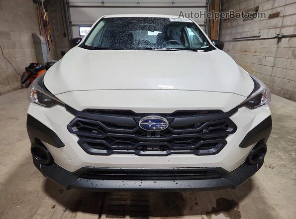 JF2GUABC8R8331165 2024 SUBARU CROSSTREK White წინა ხედი
