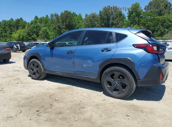 JF2GUABC8RH332414 2024 SUBARU CROSSTREK Blue Trasero izquierdo