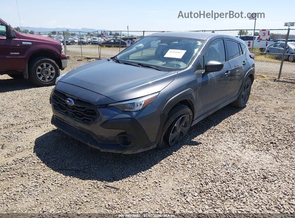 JF2GUABC9R8214887 2024 SUBARU CROSSTREK Gray Передня ліва чверть